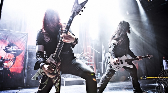 Arch Enemy at Club Nokia © Bryan Crabtree