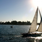 Sailboat Silhouette © Bryan Crabtree