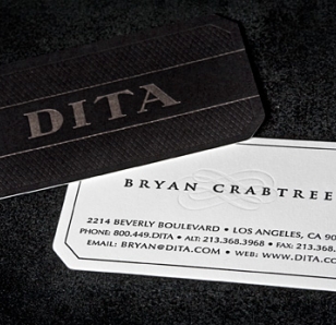 Dita Eyewear Business Cards by BC Design