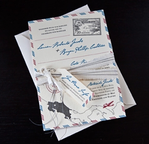 Costa Rica Wedding Invites by BC Design