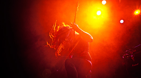 Skeletonwitch at Club Nokia - Photo by Bryan Crabtree