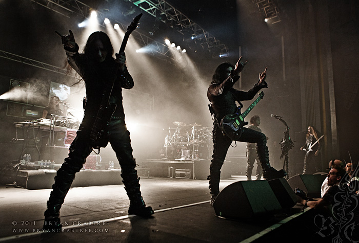 Cradle of Filth at the Fox Pomona © Bryan Crabtree