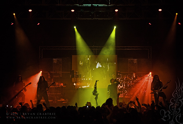 Cradle of Filth at the Fox Pomona © Bryan Crabtree