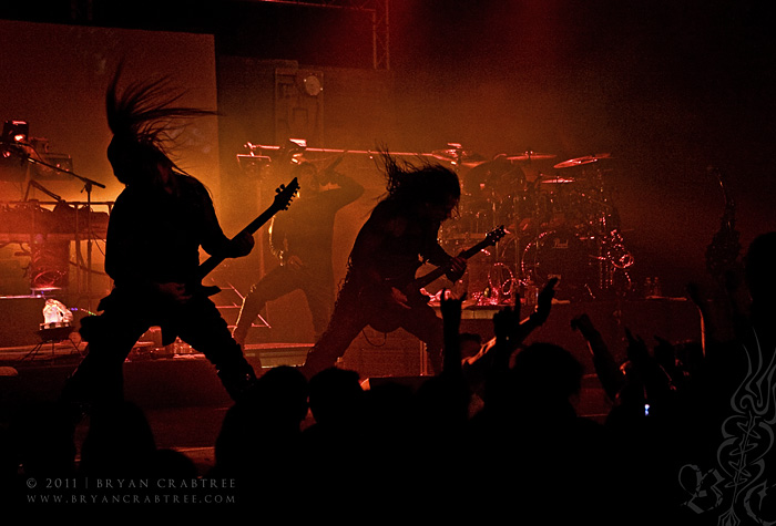 Cradle of Filth at the Fox Pomona © Bryan Crabtree