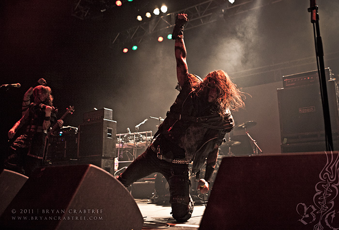 Turisas at the Fox Pomona © Bryan Crabtree