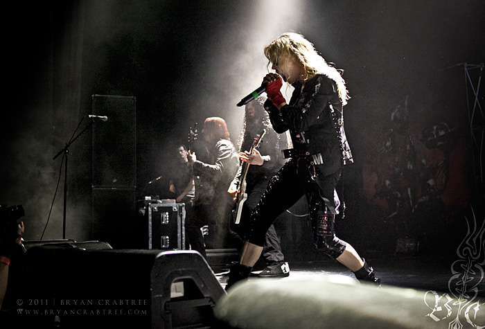 Arch Enemy at Club Nokia © Bryan Crabtree