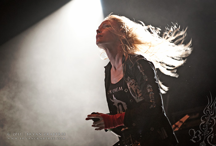 Arch Enemy at Club Nokia © Bryan Crabtree