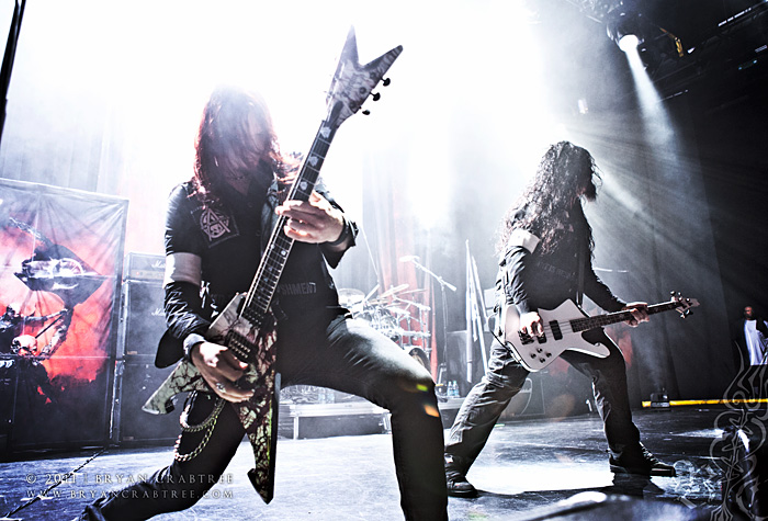 Arch Enemy at Club Nokia © Bryan Crabtree