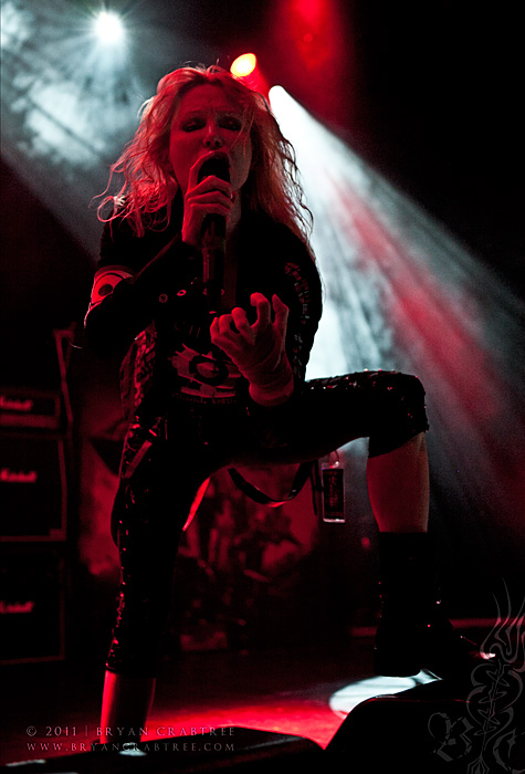 Arch Enemy at Club Nokia © Bryan Crabtree