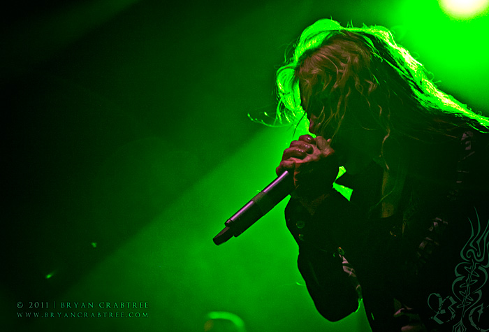 Arch Enemy at Club Nokia © Bryan Crabtree