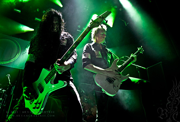 Arch Enemy at Club Nokia © Bryan Crabtree