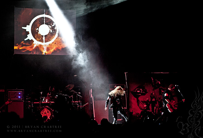 Arch Enemy at Club Nokia © Bryan Crabtree