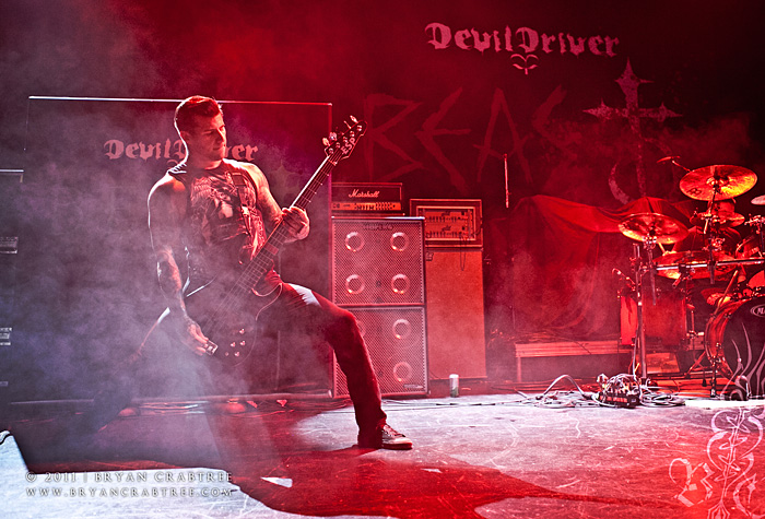 Devil Driver & Skeletonwitch at Club Nokia © Bryan Crabtree