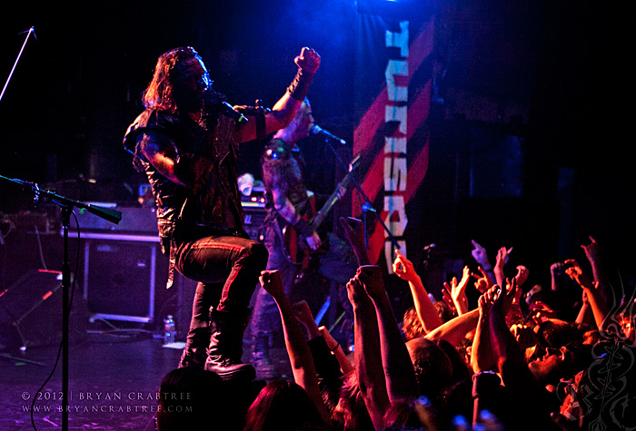 Paganfest 2012 - Turisas at the Key Club © Bryan Crabtree