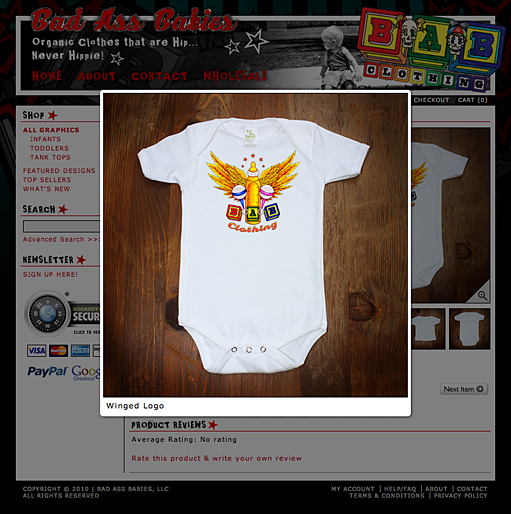 Bad Ass Babies Clothing by BC Design