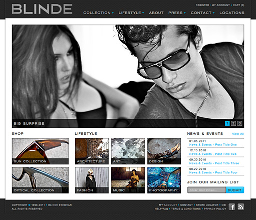 Blinde Eyewear by BC Design