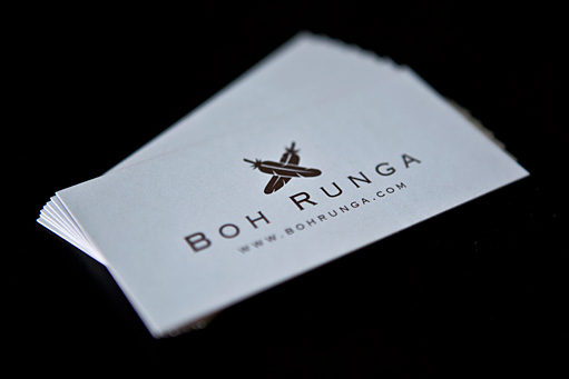 Boh Runga Business Cards by BC Design