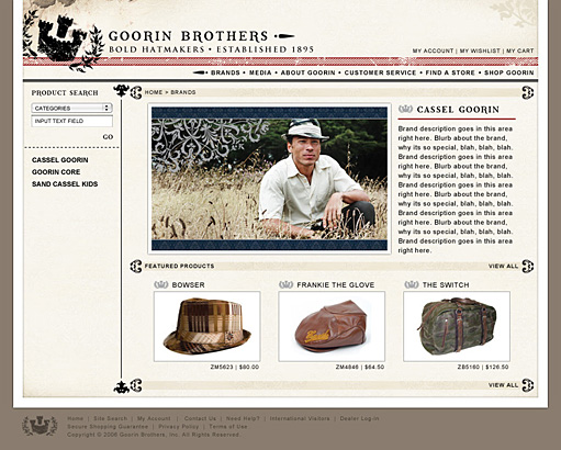 Goorin Brothers v.2 by BC Design