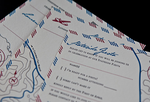 Costa Rica Wedding Invites by BC Design