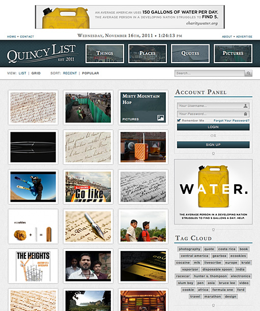 Quincy List by BC Design