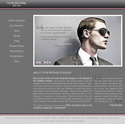 Thom Browne Eyewear by BC Design