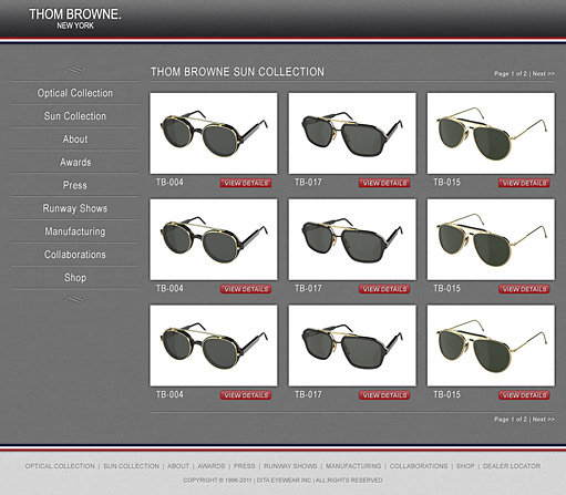 Thom Browne Eyewear by BC Design